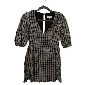 Park & Fifth plaid mini dress, size small